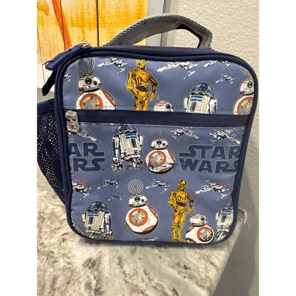Pottery Barn Kids Star Wars Droids Mackenzie Lunch Box school travel